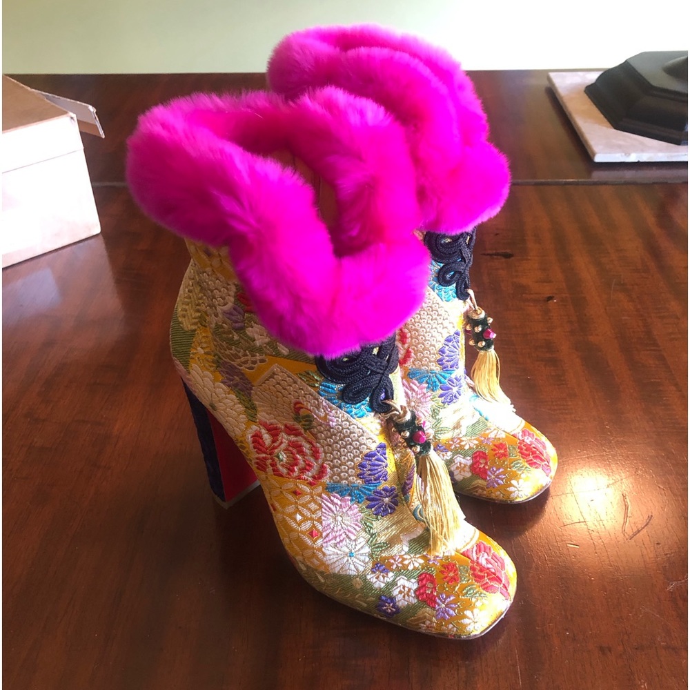 May Wong Special edition booties